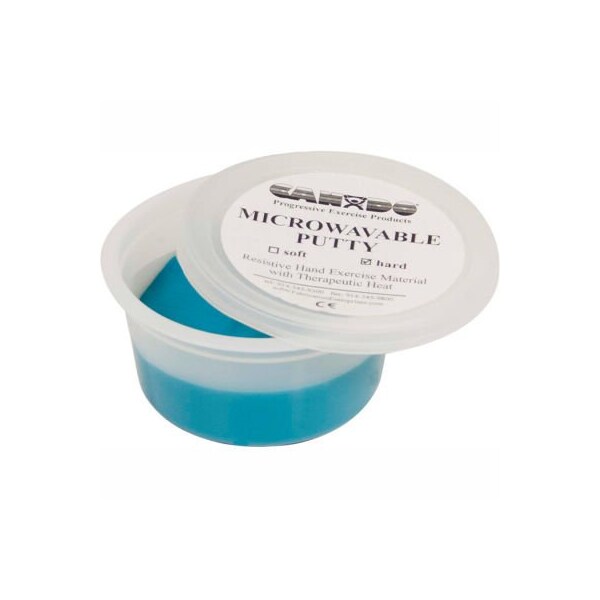 Fabrication Enterprises Theraputty Microwaveable Exercise Putty, Firm, Blue, 2 Ounce 299774 - main